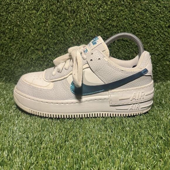 Size 7 - Nike Air Force 1 Shadow Bright Spruce W - Picture 1 of 7